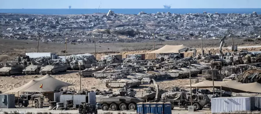 El ejército israelí en alerta