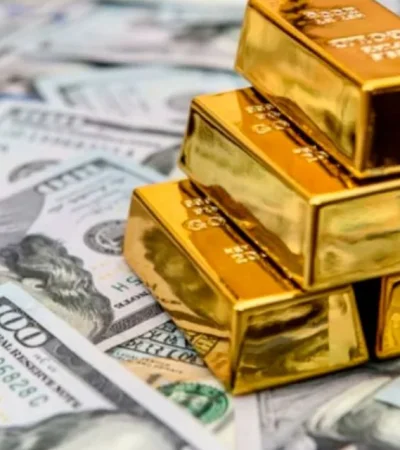 El oro por encima del valor dólar.