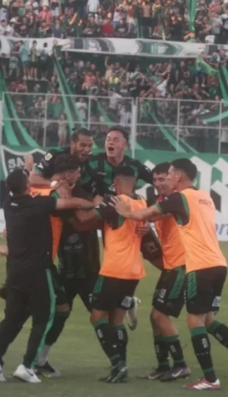 La celebración del verdinegro.