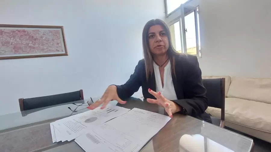 Prosecretaria ejecutiva de ADERPE, Claudia Elaskar.