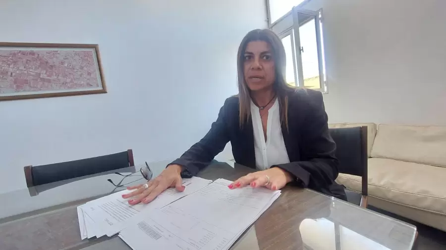 Prosecretaria ejecutiva de ADERPE, Claudia Elaskar.