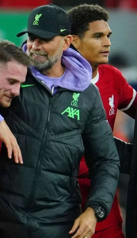 Klopp dirigió a Alexis Mac Allister.