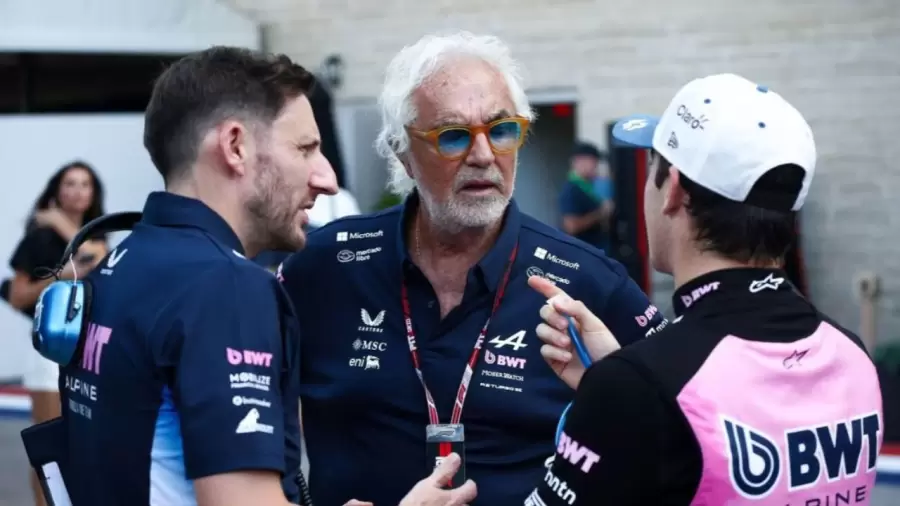 Briatore habla con Franco luego del GP de EE.UU.