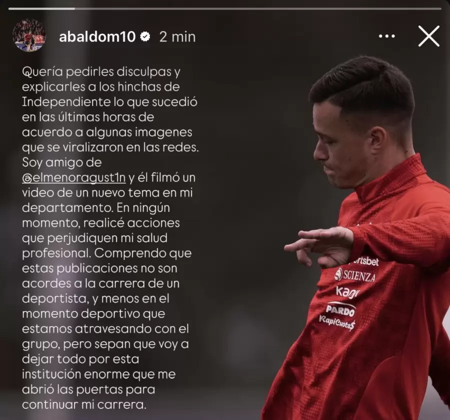 Las explicaciones de Matías Abaldo.