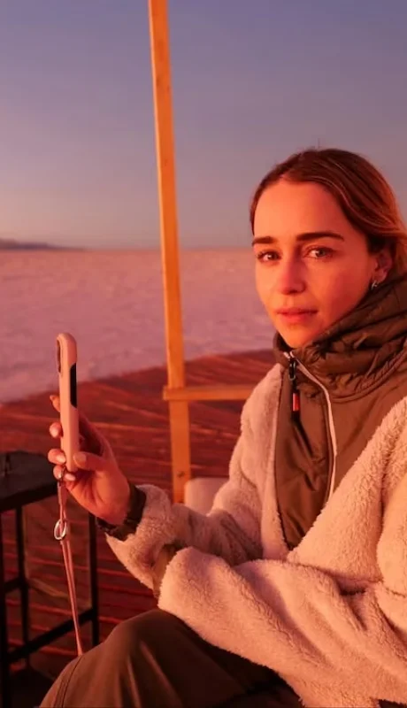 Emilia Clarke en Argentina