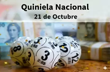Quiniela Nacional (Ciudad): Todos los resultados de hoy, martes 21 de octubre de 2025