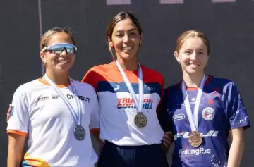 Doble desafío argentino en Chile: Vargas y Miranda van por el podio en la World Triathlon Cup