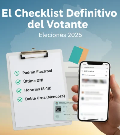 Checklist del votante: qué saber antes de votar el domingo