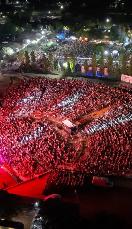 Teatro griego Papa Francisco en Maipú