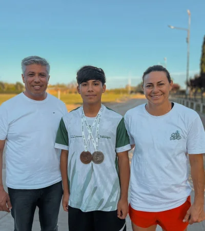 Tres tupungatinos hicieron podio en los Juegos Evita/ Fuente: Prensa Tupungato