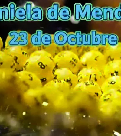 Quiniela de Mendoza del 23 de octubre