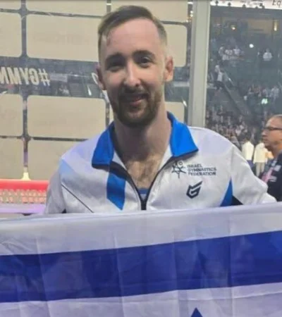 Artem Dolgopyat es uno de los atletas de Israel que no podrá ir a Indonesia