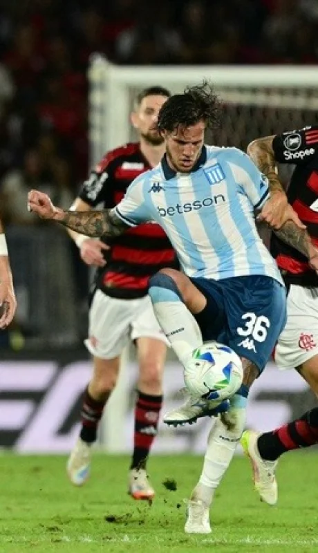 Flamengo pegó primero.