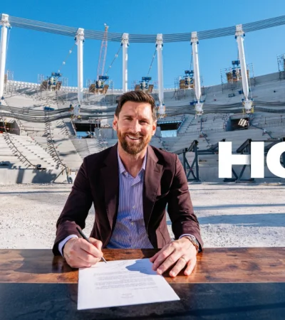 Messi renovó su contrato con el Inter Miami.