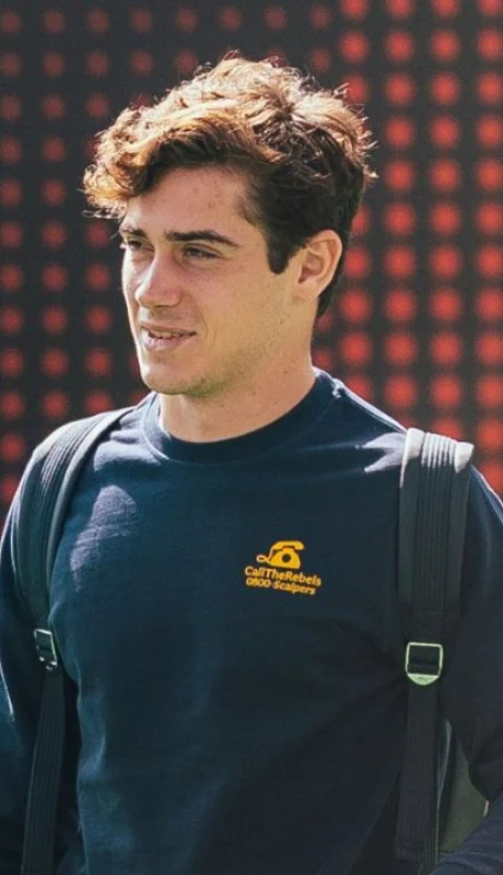 Franco Colapinto revolucionó el paddock del GP de México.