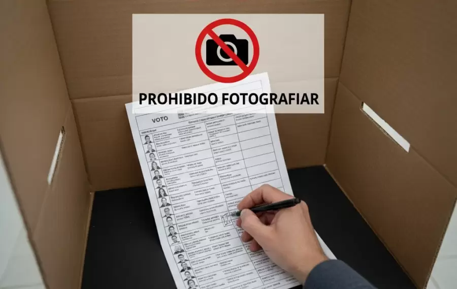 ¿Fotos a la hora de votar? Ni se te ocurra.