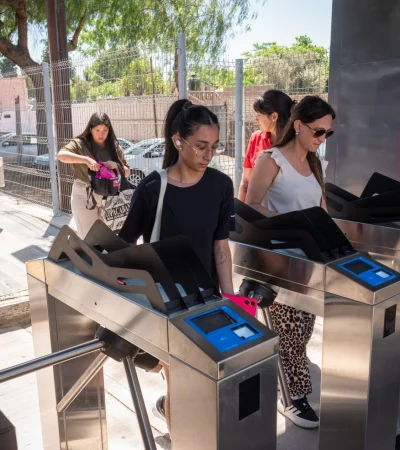 Controles en el Metrotranvia