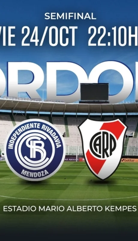 El encuentro será esta noche a las 22.10.