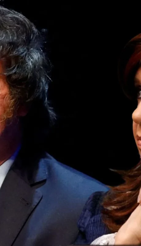 El presidente Javier Milei y la exmandataria Cristina Kirchner, se juegan el futuro político. (Foto: web)