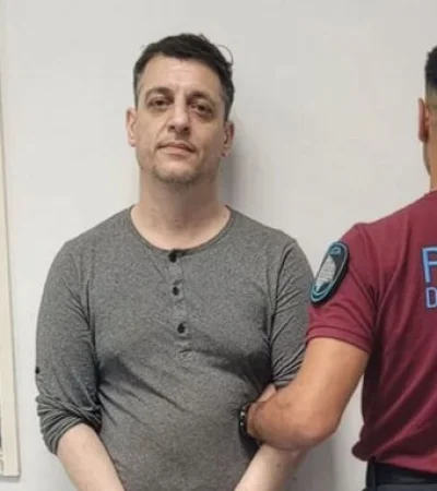 Se filtró la primera foto del detenido por el caso Lowrdes Fernández.