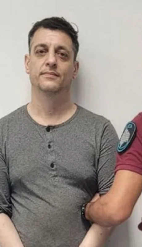 Se filtró la primera foto del detenido por el caso Lowrdes Fernández.