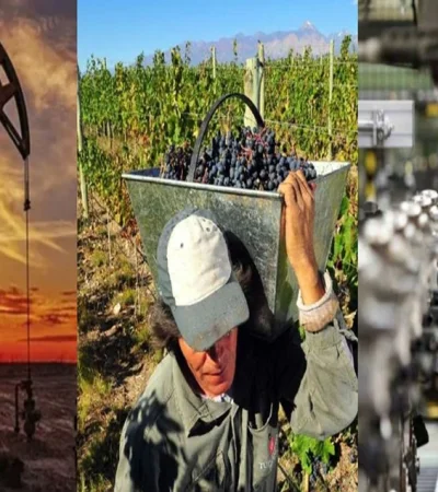 Vargas Arizu reconoció que existe una necesidad de cambio en la matriz productiva de la provincia.