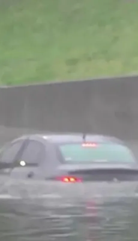 Fuerte tormenta en AMBA/ Fuente: X