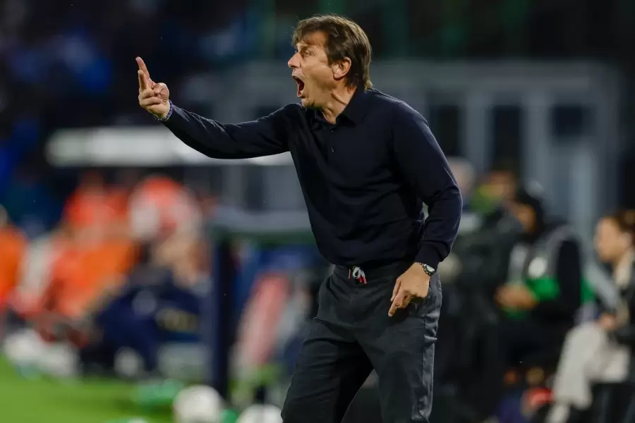 Anttonio Conte, entrenador del Napoli