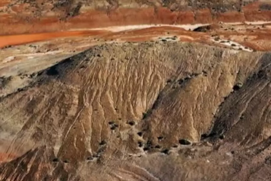 Zona de sumideros en Rocas Coloradas. Foto: web