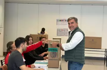 Mario Vadillo destacó la normalidad de la votación en Luján