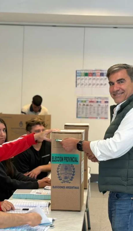 Mario Vadillo destacó la normalidad de la votación en Luján.