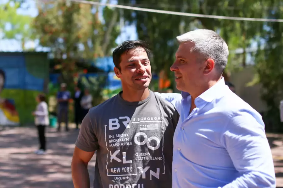 Diego Costarelli votó y calificó estas elecciones como un plebiscito de gestión.