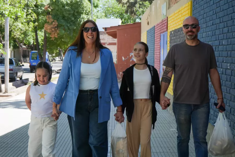 Marisa Uceda votó y pidió poner un límite a Milei en estas elecciones.