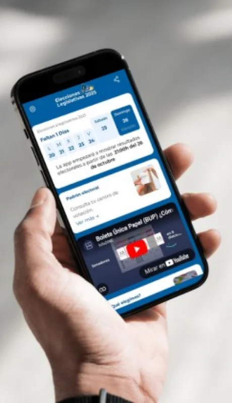 La app no sólo servirá para conocer los resultados de las Elecciones 2025, sino que también ofrece herramientas útiles para los votantes.