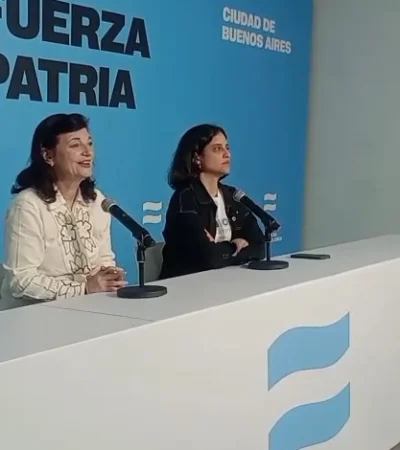 Kelly Olmos y Lucía Cámpora