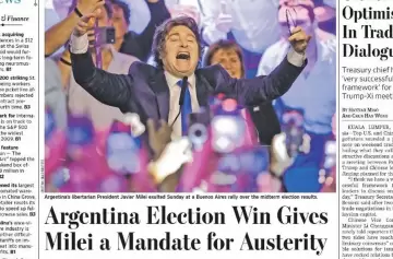 El triunfo libertario en las Legislativas es destacado con asombro por la prensa del mundo