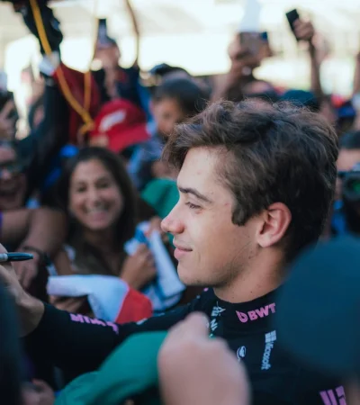 Franco Colapinto. Fuente:  @Alpinef1team