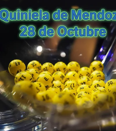 Quiniela de Mendoza. Los resultados de hoy en VIVO.