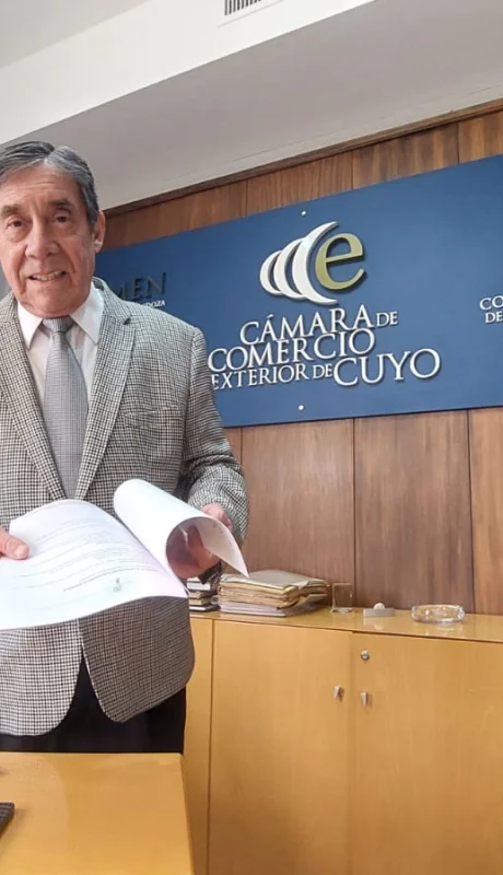 Mario Bustos Carra, gerente general de la Cámara de Comercio Exterior de Cuyo, Mario Bustos Carra