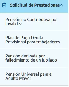 También se pueden gestionar otras pensiones en Mi ANSES y hacer el seguimiento del trámite en el mismo lugar