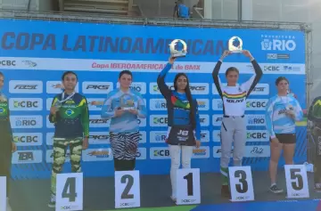 El podio inesperado: La histórica cosecha de oro mendocina en la Copa Latina de BMX
