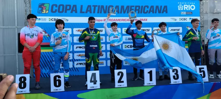 Agustín Sepulveda se subió al podio