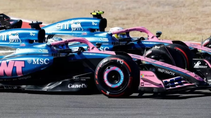 Colapinto estuvo muy cerca de superar a su compañero en el cierre del GP de México.