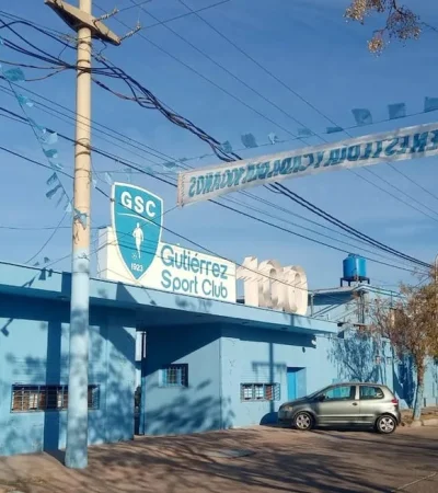 El Club Gutiérrez Sport Club prepara una fiesta popular para recordar al Diego
