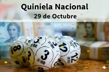 Quiniela Nacional (Ciudad): Todos los resultados de hoy, miércoles 29 de octubre de 2025