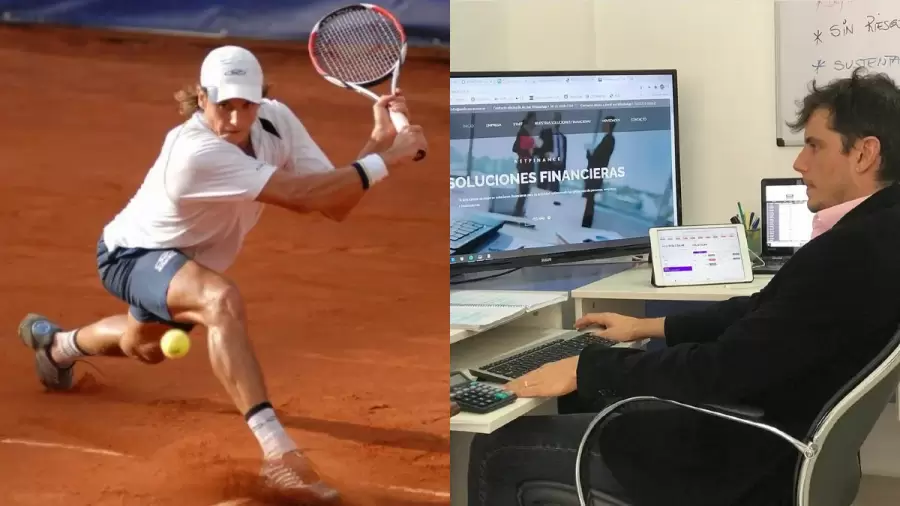 Antes, tenis. En el medio, asesoría comercial. En el presente, legislador.