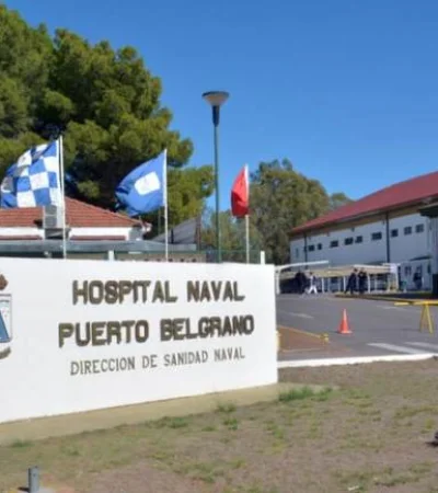 Hospital Naval Puerto Belgrano.