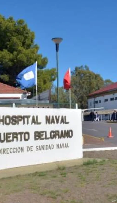 Hospital Naval Puerto Belgrano.