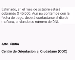 Respuesta oficial desde el Portal Empleo