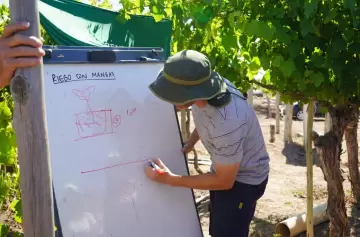 Lavalle impulsa el vino casero como una nueva oportunidad de desarrollo económico para sus familias